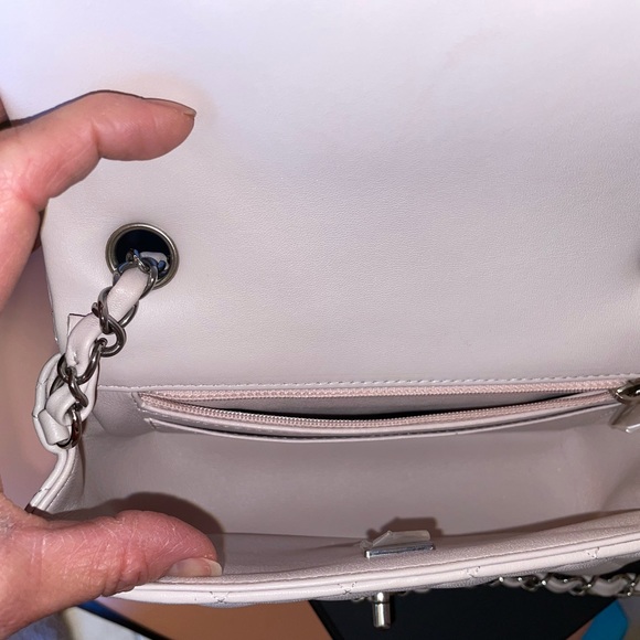 Chanel Classic Small. Light Purple and Silver. - Picture 10 of 13